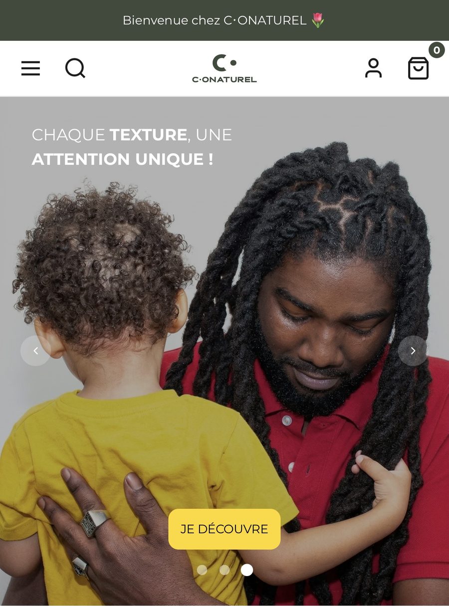 Boutique e-commerce C·ONATUREL