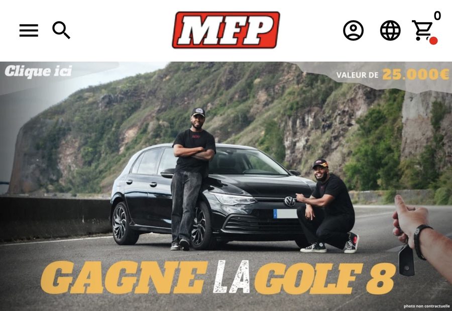 Boutique e-commerce MF Performance